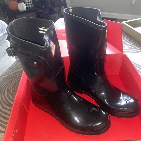 HUNTER boots, WIDE CALF - Picture 3 of 4